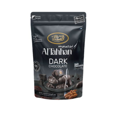 تمر الطحان بالشيكولاتة دارك واللوز-200جم